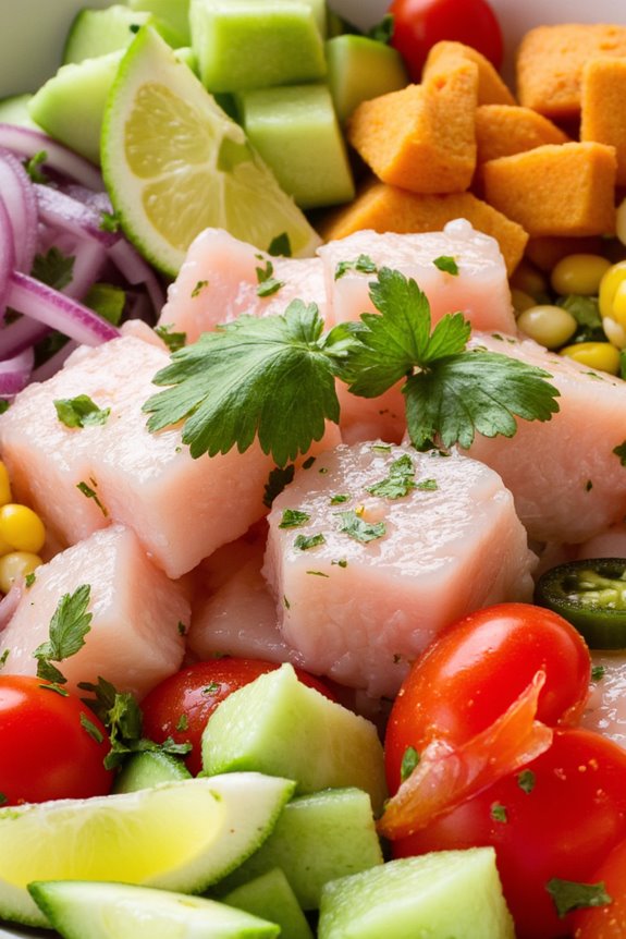 fresh fish zesty marinade