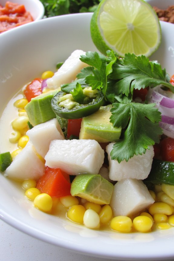 fresh marinated fish delight