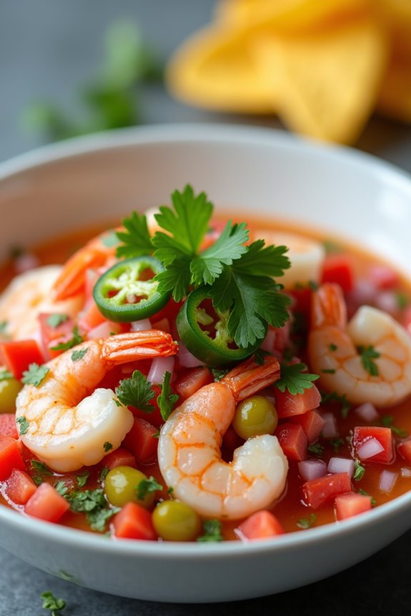 fresh seafood citrus delight