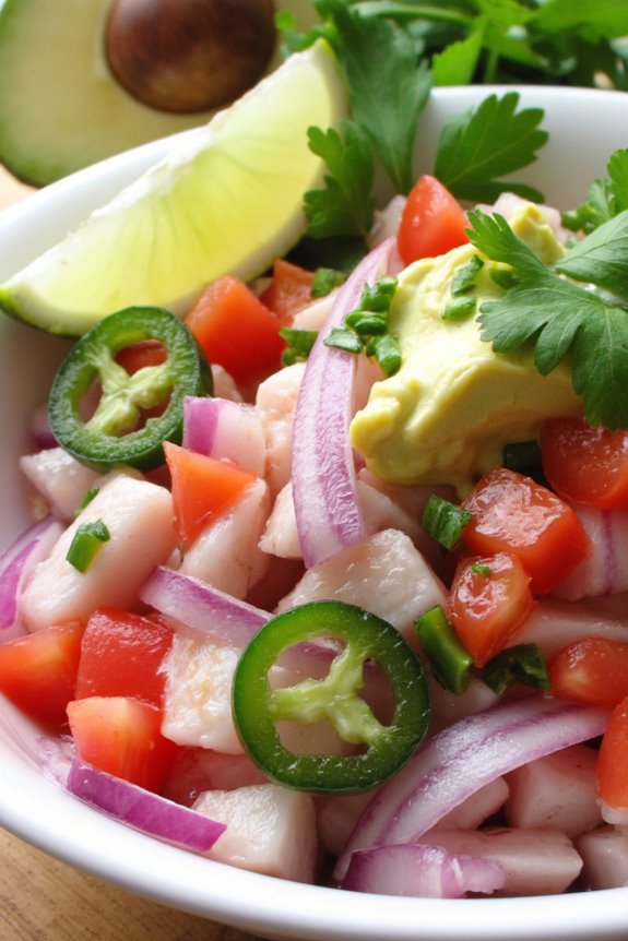 fresh seafood citrus delight