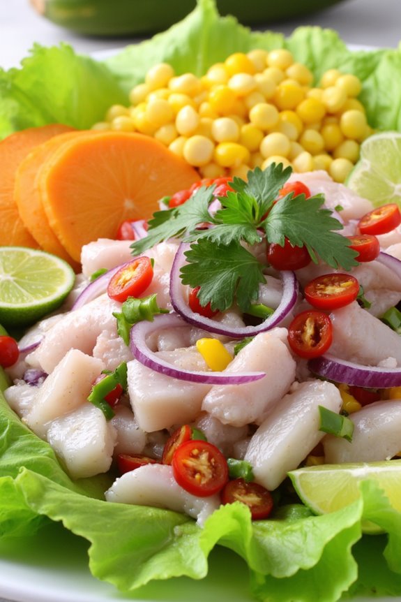 fresh seafood vibrant flavors