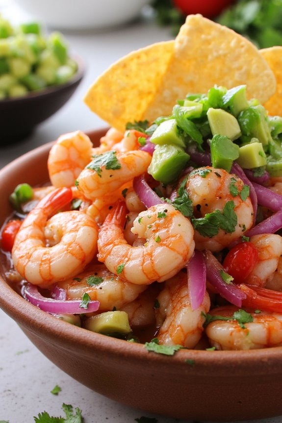 fresh shrimp citrus delight