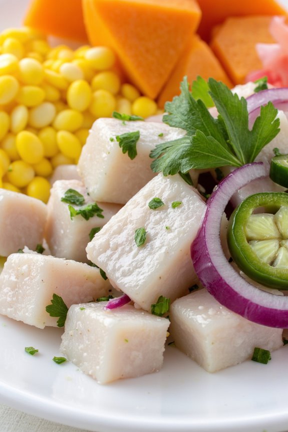 fresh tangy peruvian delight