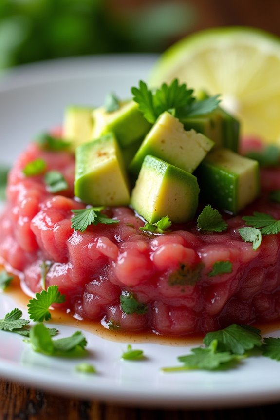 fresh tuna vibrant flavors