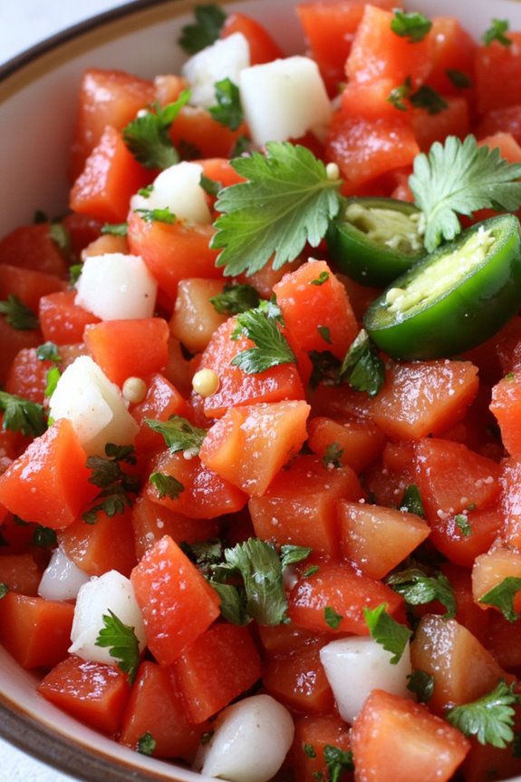 fresh vibrant salsa recipe