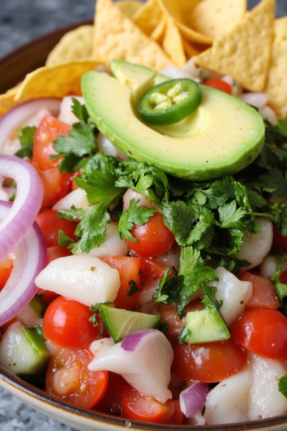 fresh zesty seafood delight