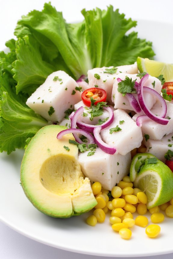 fresh zesty seafood delight