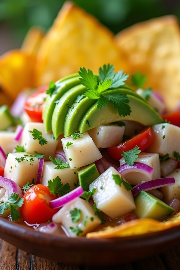 fresh zesty seafood delight