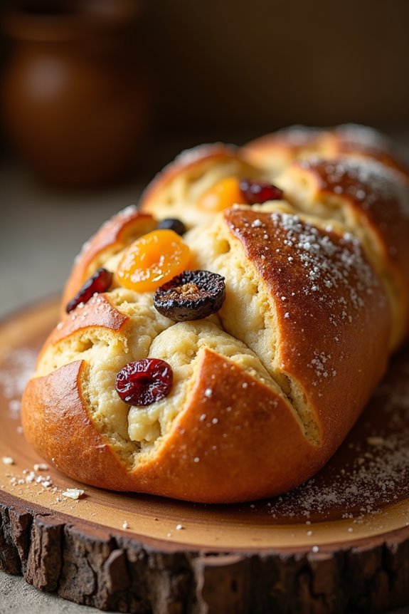 fruit infused argentinian bread