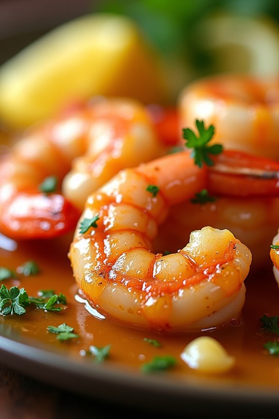 garlic butter shrimp delight
