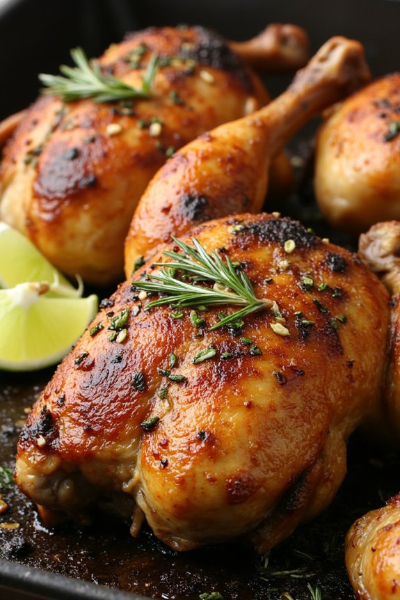 garlic herb marinated chicken