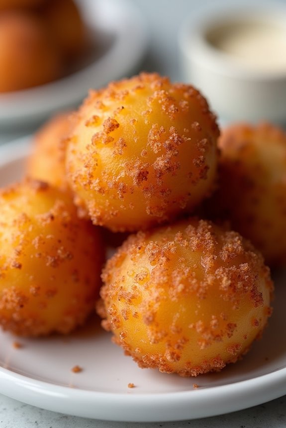 gluten free crispy cheese balls