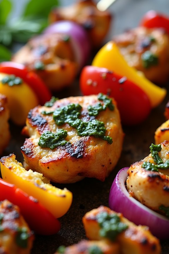 grilled chicken with chimichurri