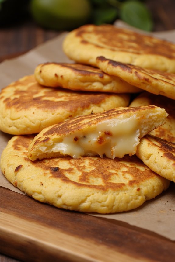 grilled corn cakes recipe