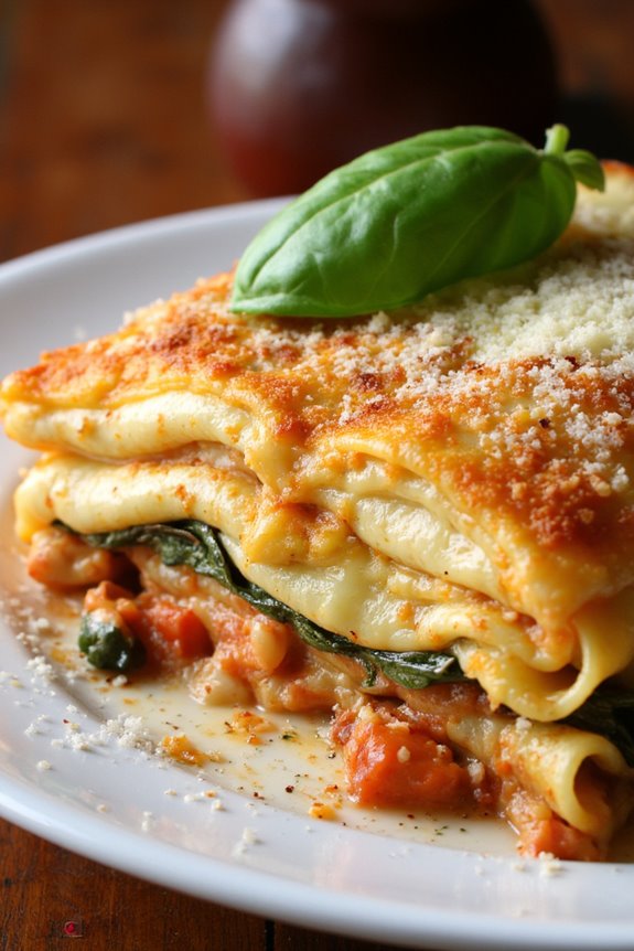 grilled fish lasagna delight