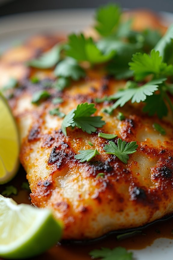 grilled grouper with vibrant flavors