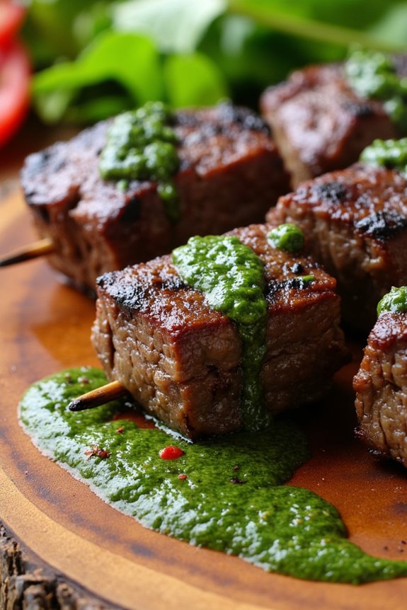 grilled lamb skewers recipe