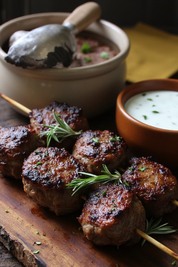 grilled lamb skewers recipe