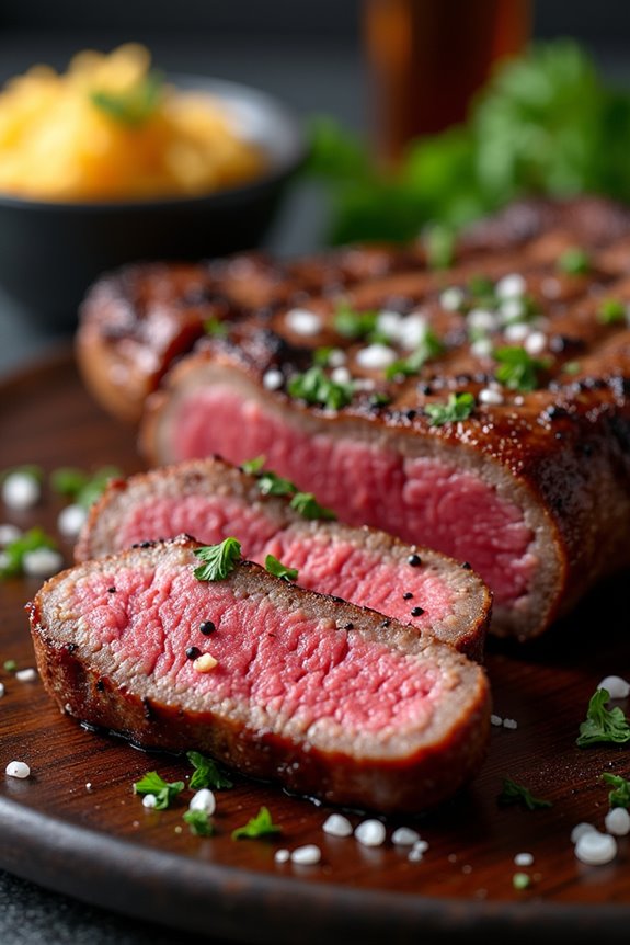grilled picanha with garlic