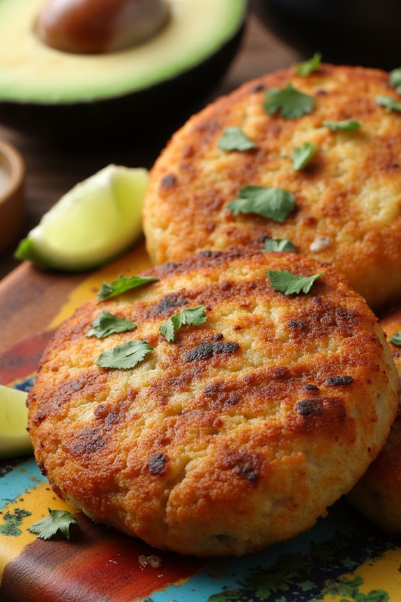 grilled potato cakes delight