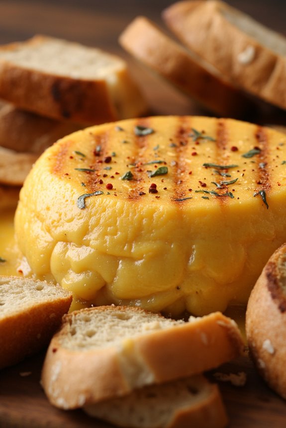 grilled provolone cheese appetizer