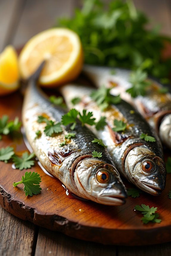 grilled sardines brazilian delight