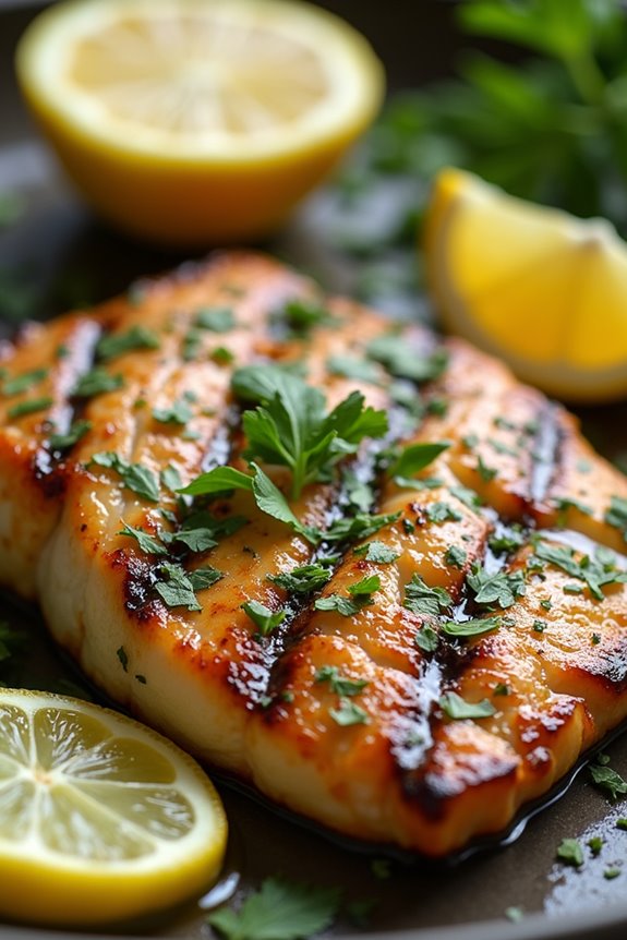 grilled sea bass marinade recipe