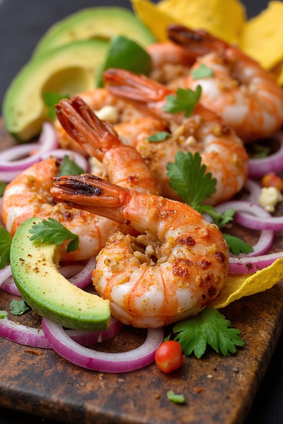 grilled shrimp with citrus