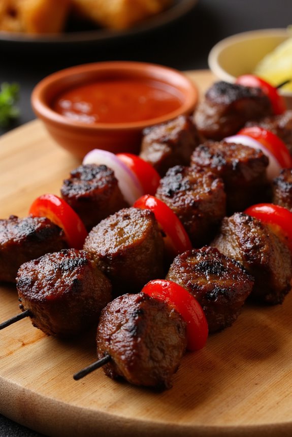 grilled skewers of flavor