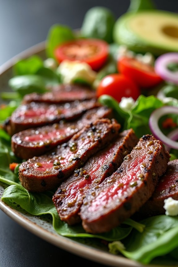 grilled skirt steak delight