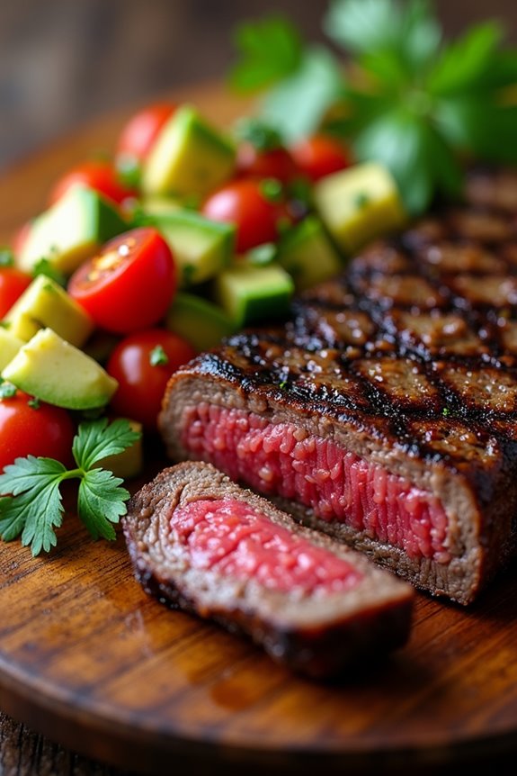 grilled skirt steak salsa