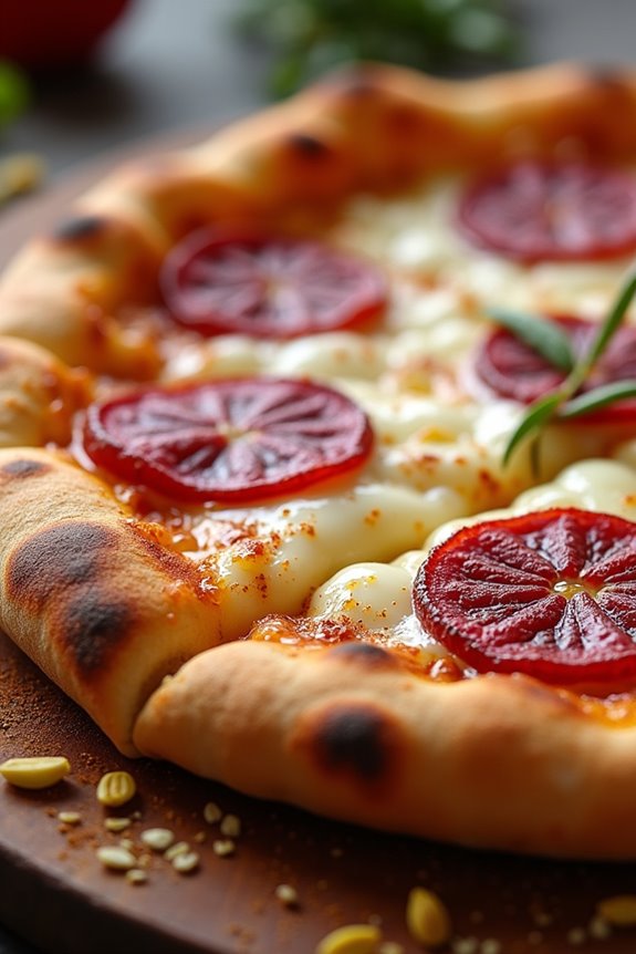 guava cheese sweet pizza