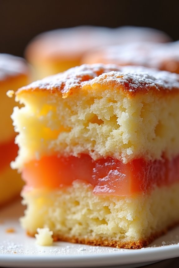 guava flavored colombian cake