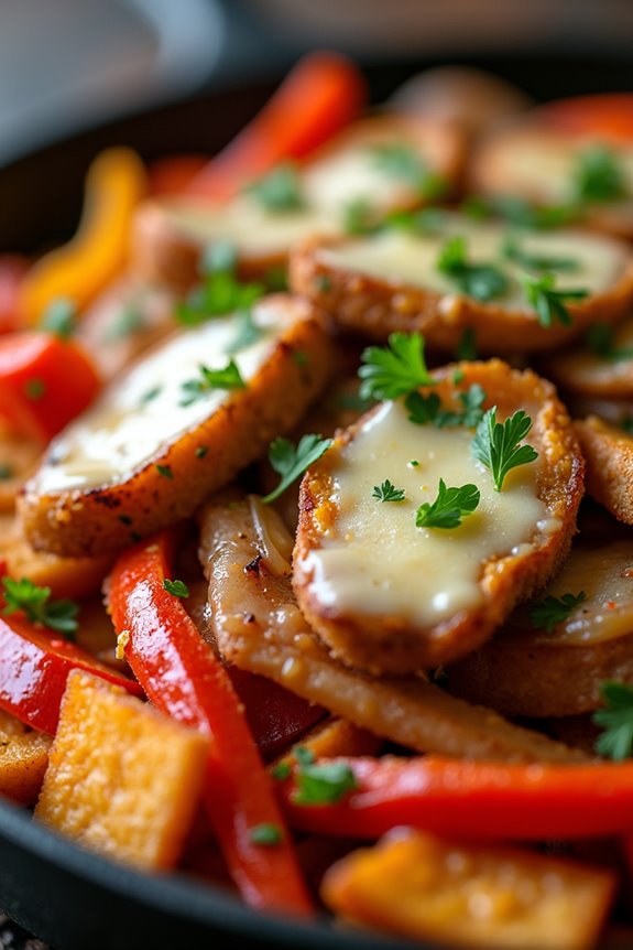 healthy sweet potato chorrillana