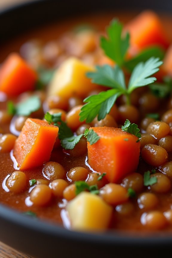 hearty argentinian lentil stew