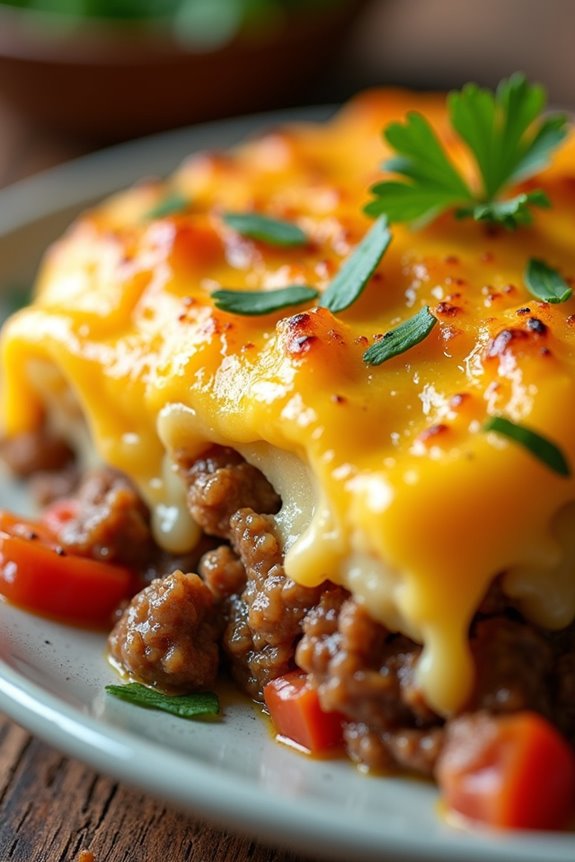 hearty beef yucca casserole