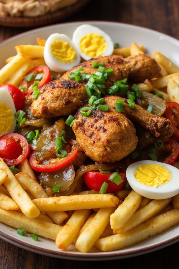 hearty bolivian chicken dish