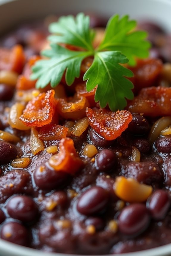 hearty brazilian bean mash