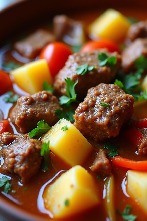 hearty brazilian beef stew