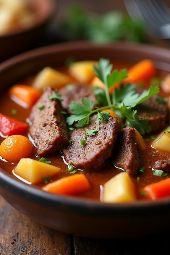 hearty brazilian beef stew