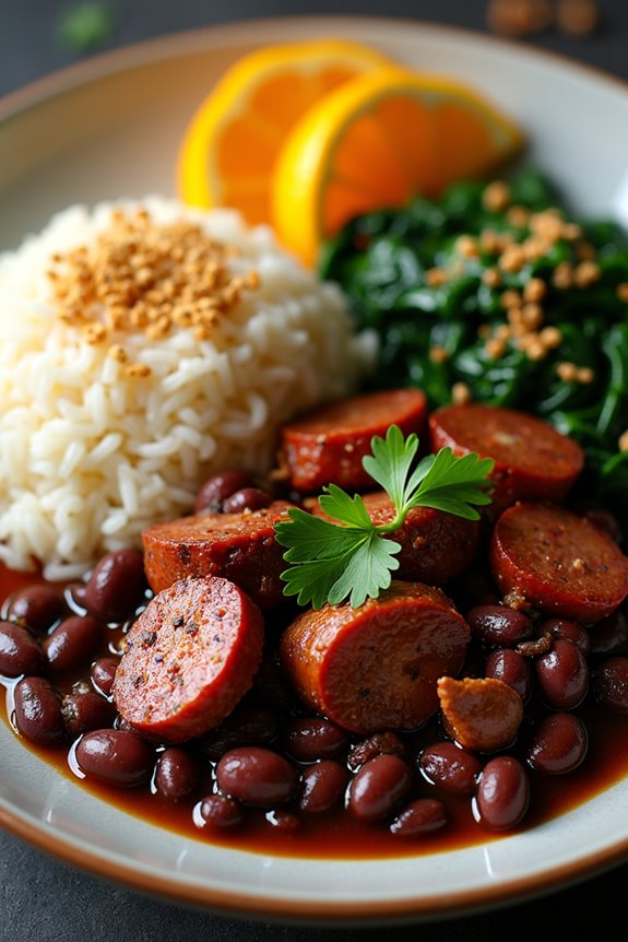hearty brazilian black bean stew