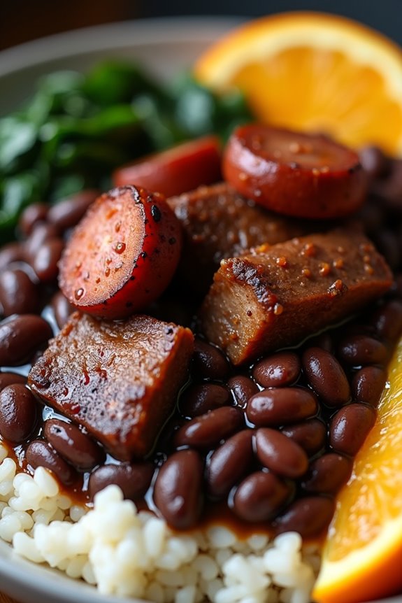 hearty brazilian black bean stew