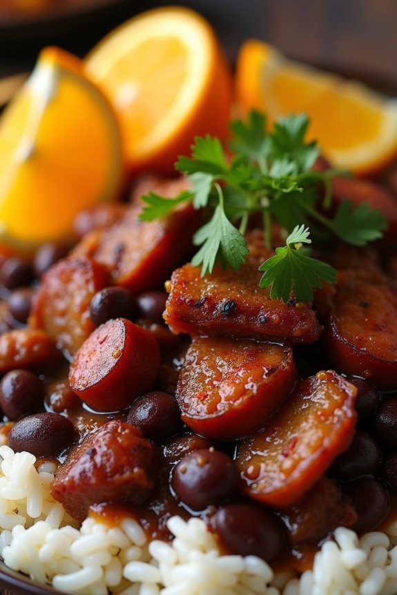 hearty brazilian black bean stew