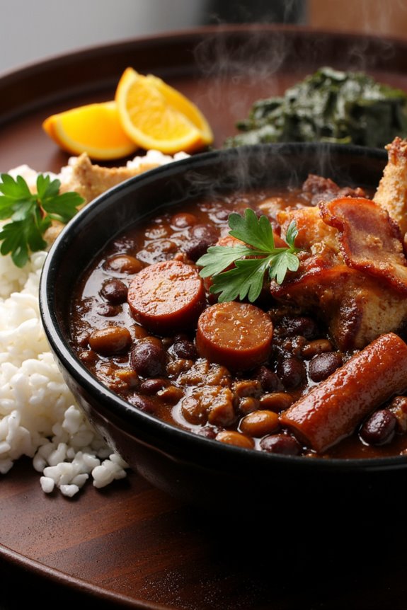 hearty brazilian black bean stew
