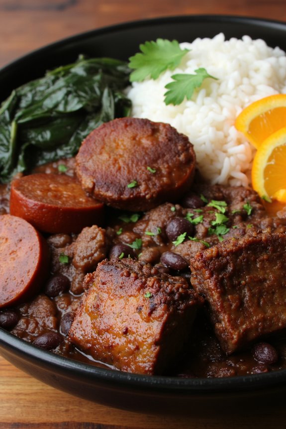 hearty brazilian black bean stew
