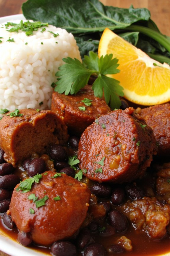 hearty brazilian black bean stew