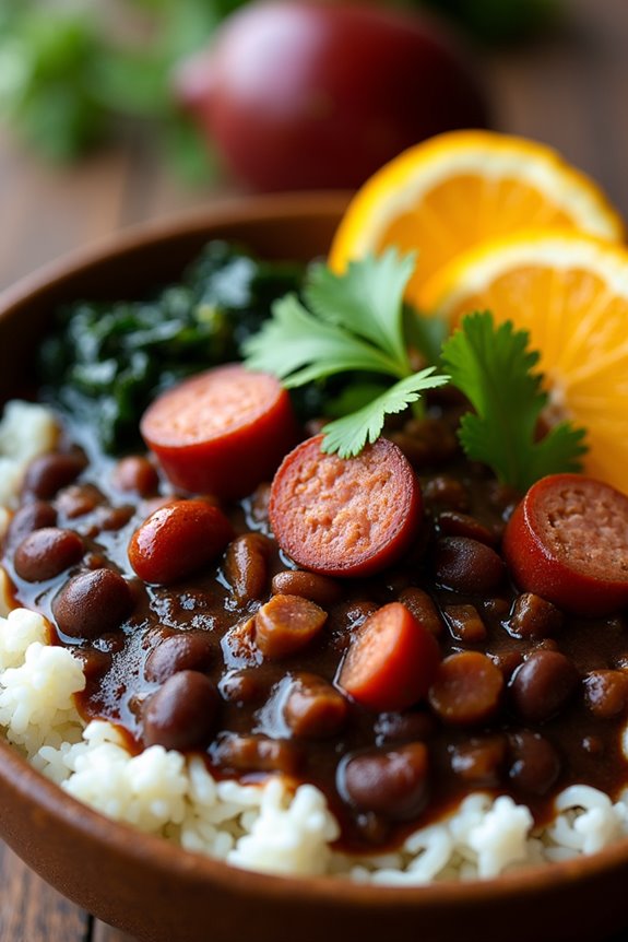 hearty brazilian black bean stew