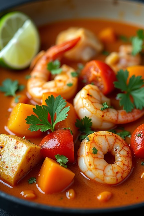 hearty brazilian seafood stew