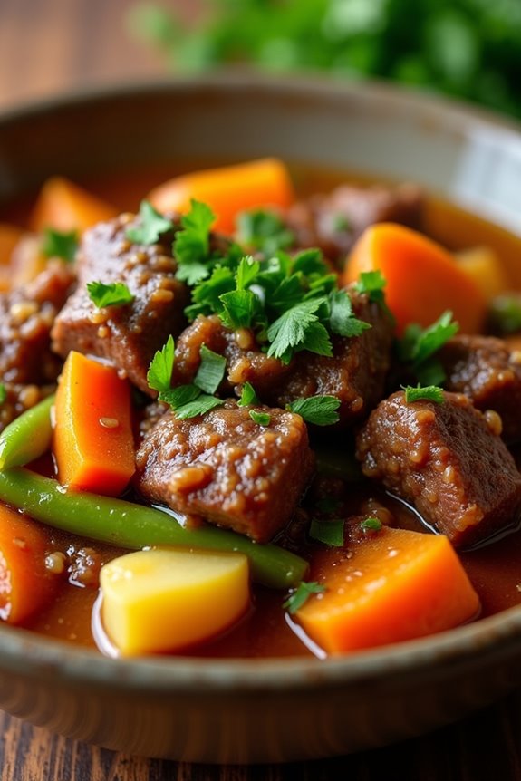 hearty chilean beef stew