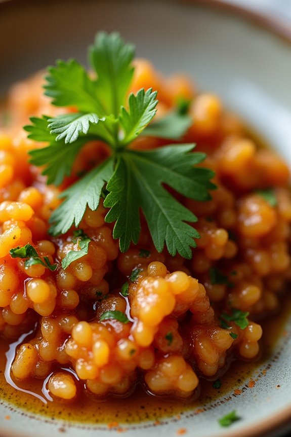 hearty chilean grain sauce